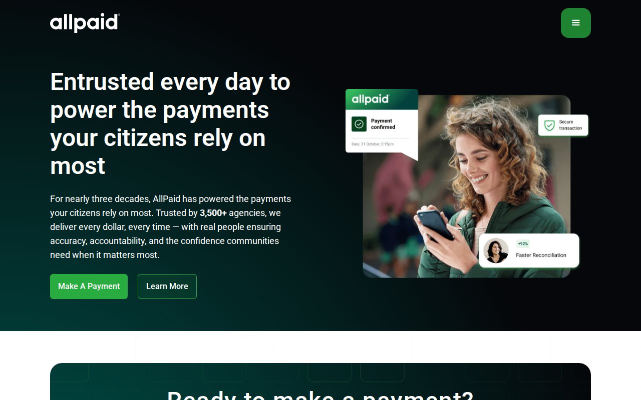 Bamberg County traffic warrant, Denmark court-fines payment vendor landing page